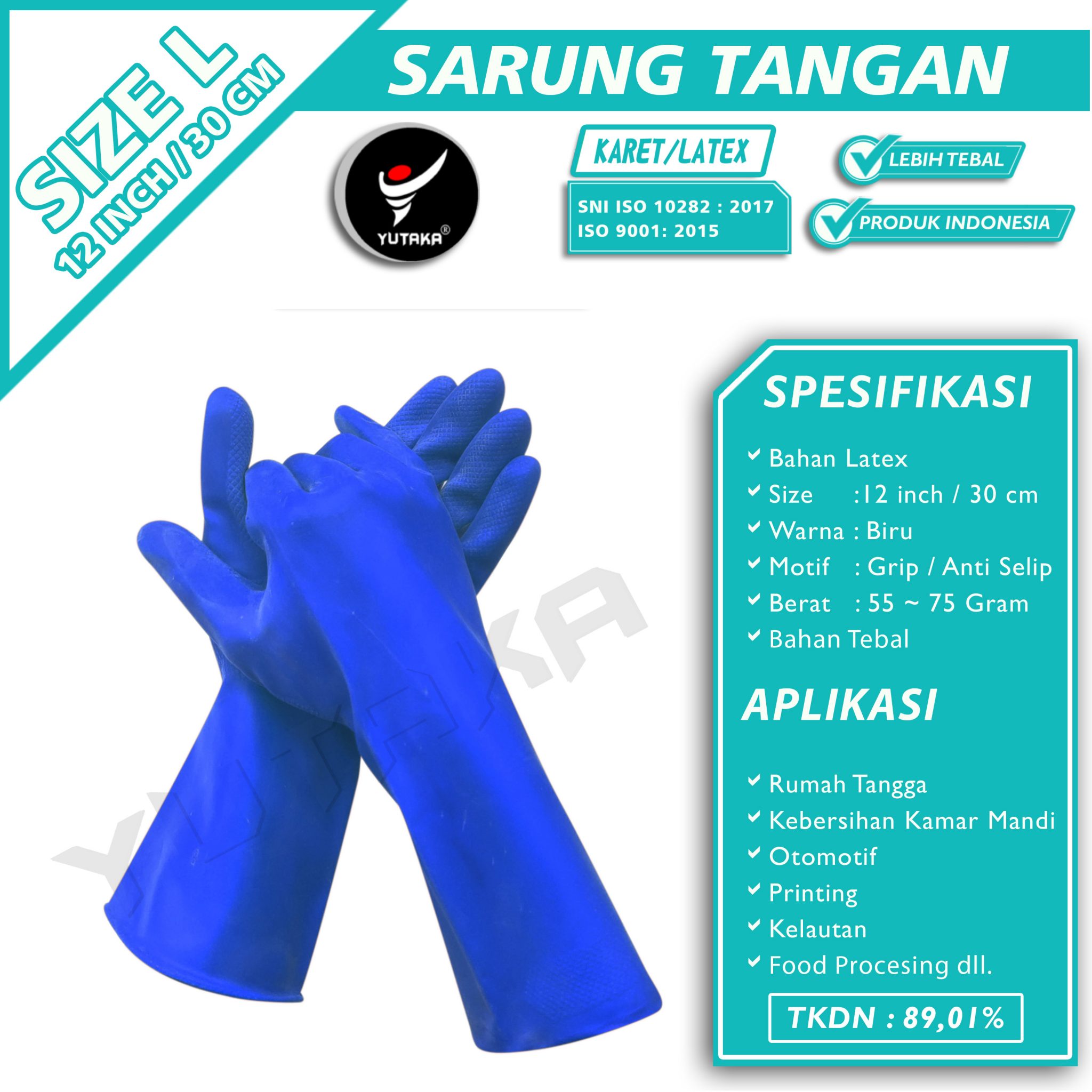 Sarung Tangan Karet Pt Yutaka Asia Indonesia